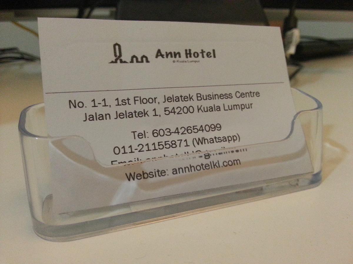 Ann Hotel Setiawangsa Ampang  Ngoại thất bức ảnh